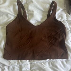lululemon athletica Brown Top